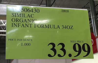 Deal for Similac Organic Infant Formula at Costco