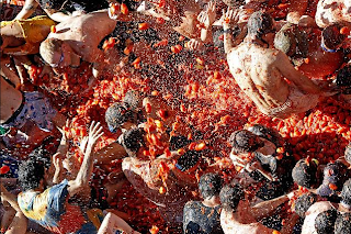 Happy La Tomatina (Festival of Tomatoes) Pictures