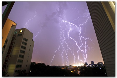 lightning storm