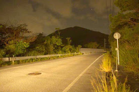 HWY 71, night, Okinawa