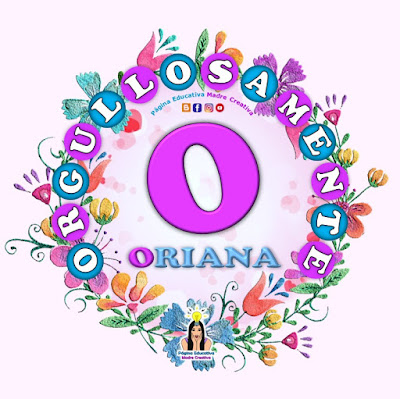 Nombre Oriana - Carteles para mujeres - Día de la mujer