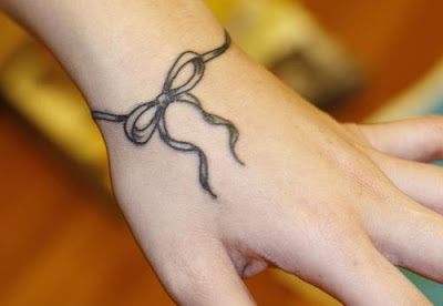 bow tattoo