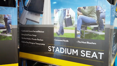 Cascade Mountain Tech Stadium Seat gives you a soft surface to sit on