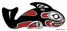 Killer whale Native American clip art sample