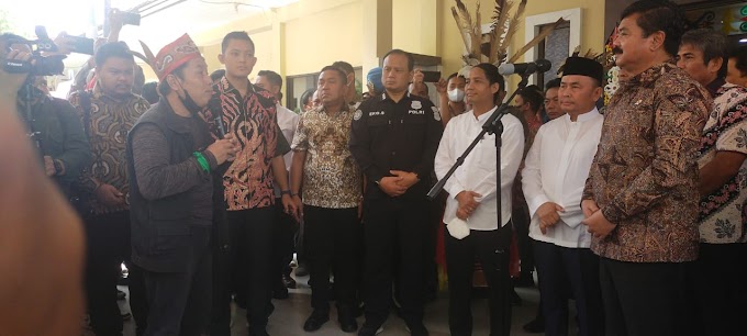MENTERI ATR/BPN HADIR DIPALANGKA DALAM MEMBERANTAS MAFIA TANAH
