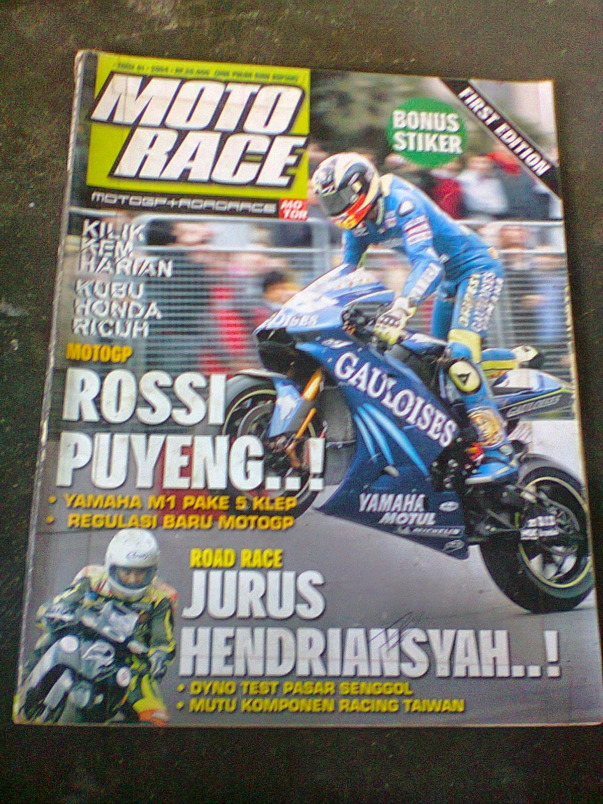 Majalah Motorace Dari Motor Plus