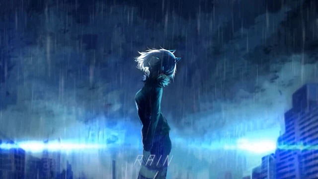 Rain Girl Wallpaper Engine