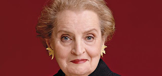Madeleine Albright's father was a diplomat