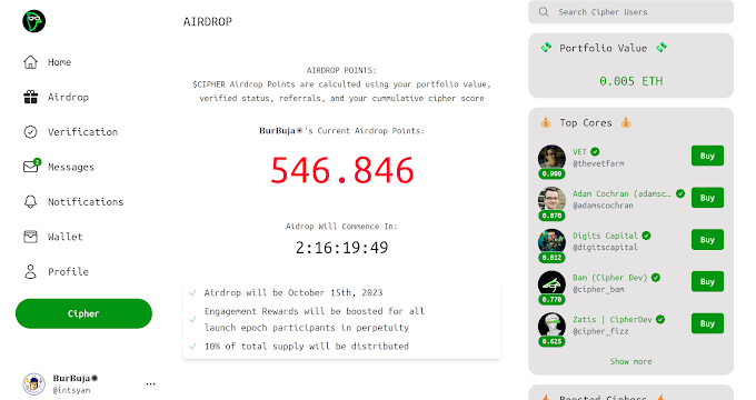 Cipher Airdrop