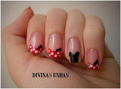 Fotos de Unhas Decoradas da Minnie