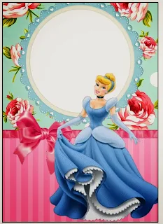 Shabby Chic Cinderella: Free Printable Invitations and Candy Bar Labels.