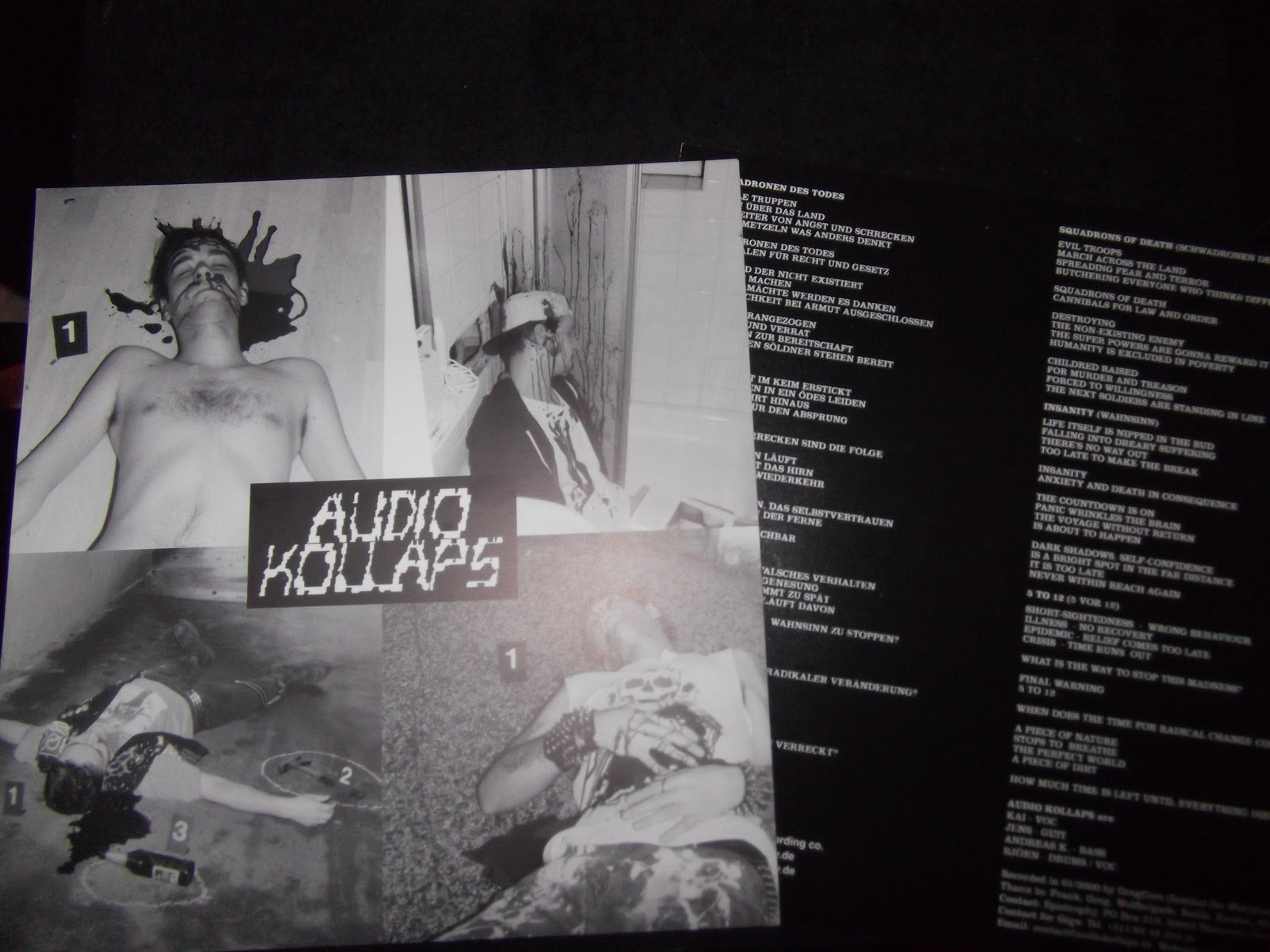 Repulsive Revolutions: Wolfbrigade - Audio Kollaps split 7"