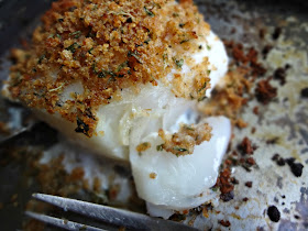 Breadcrumb Crusted Cod