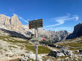 At Forcella dei Bos, at the top of Val Travenanzes.