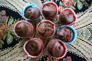 Airfryer Chocolate cupcake