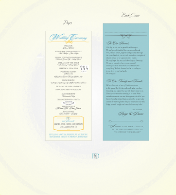here is paige and dane's texas beach wedding program paige let me get a bit