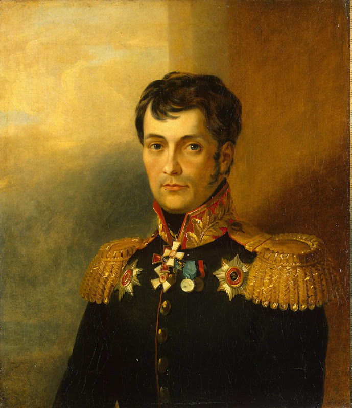 Portrait of Karl F. Oldekop by George Dawe - History, Portrait Paintings from Hermitage Museum