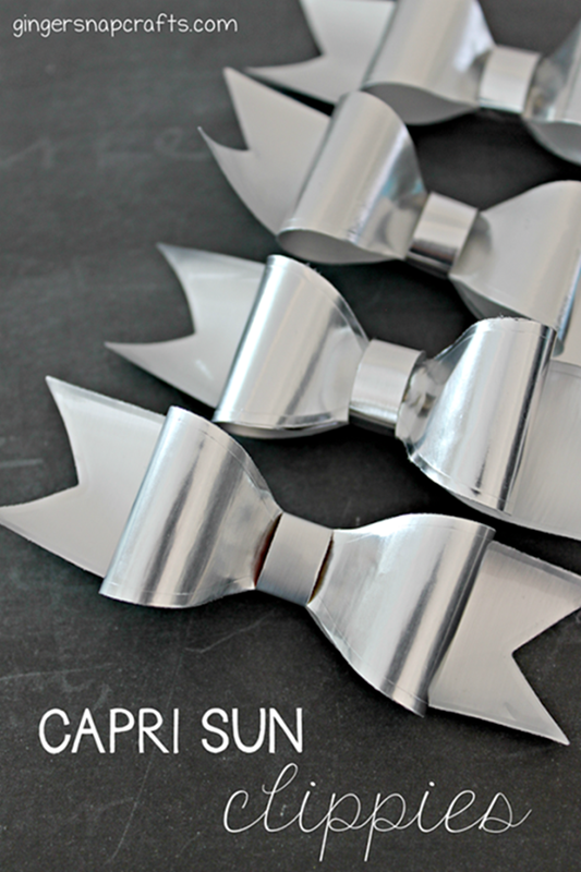 Capri Sun Hair Clippies Tutorial at GingerSnapCrafts.com #caprisunmomfactor #spon_thumb[2]_thumb[1]