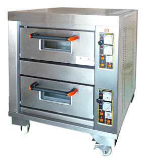 Gas oven 2 deck 2 tray