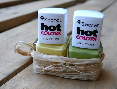 Lemon & Lime, Hot Colors, My Secret                              na letnie orzeźwienie 