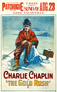 THE GOLD RUSH. Estados Unidos: 34 x 56 cms. LA QUIMERA DEL ORO. The Gold Rush. 1925. Estados Unidos. Dirección: Charles Chaplin. Reparto: Charles Chaplin, Mack Swain, Georgia Hale, Tom Murray, Malcom Waite, Henry Bergman, Betty Morrisey.