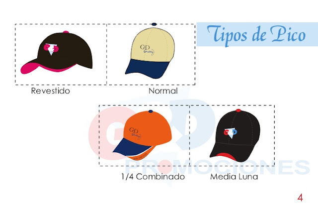  tipo de gorra a elegir