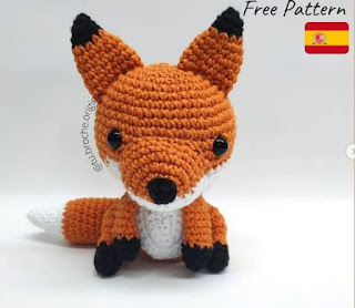 PATRON GRATIS ZORRO AMIGURUMI 55795