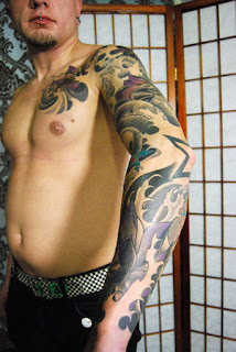 Japanese Sleeve  Tattoo Design