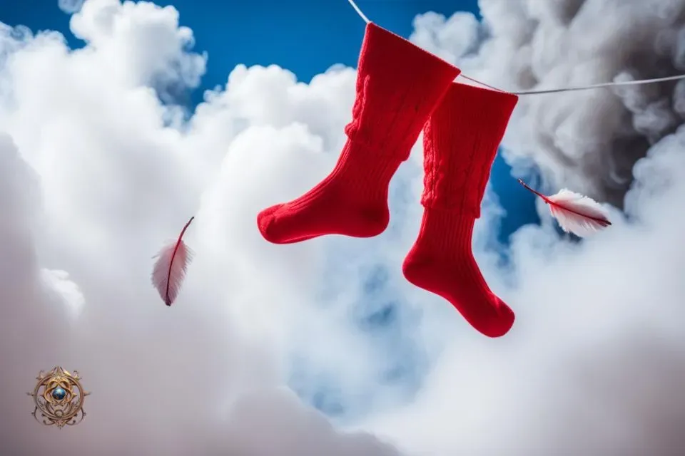 What is the meaning of red socks?