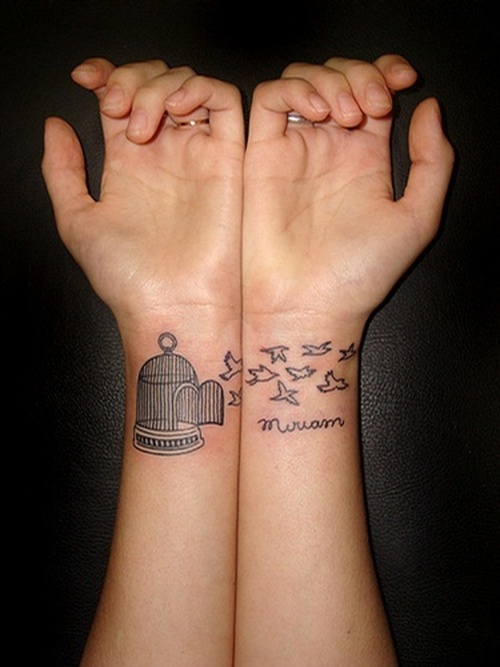 Hand Tattoo Of Birds · Birds tattoo on side. Labels: Birds tattoos on hand