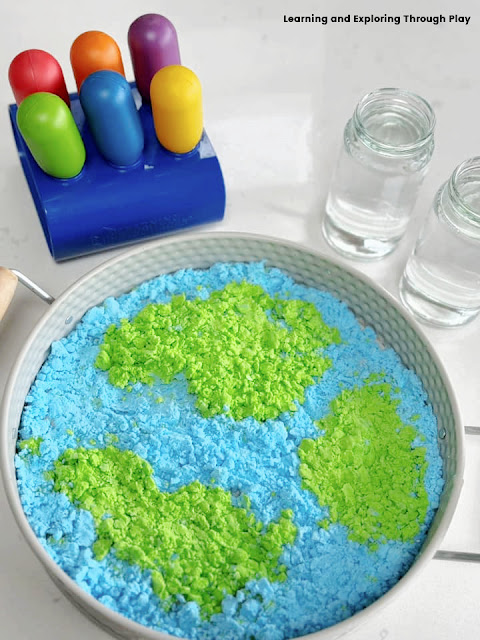 Earth Day Baking Soda Stem Experiment