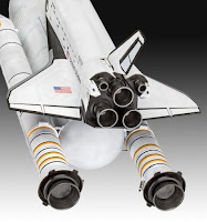 Revell 1/144 Space Shuttle w/ Booster Rockets 40th Anniversary (05674) Color Guide & Paint Conversion Chart