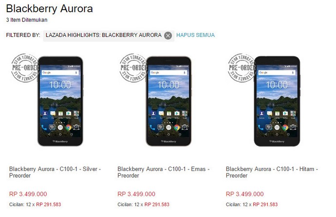 BlackBerry Aurora