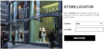 Using Zara Store Locator Tool to Find out Zara Locations