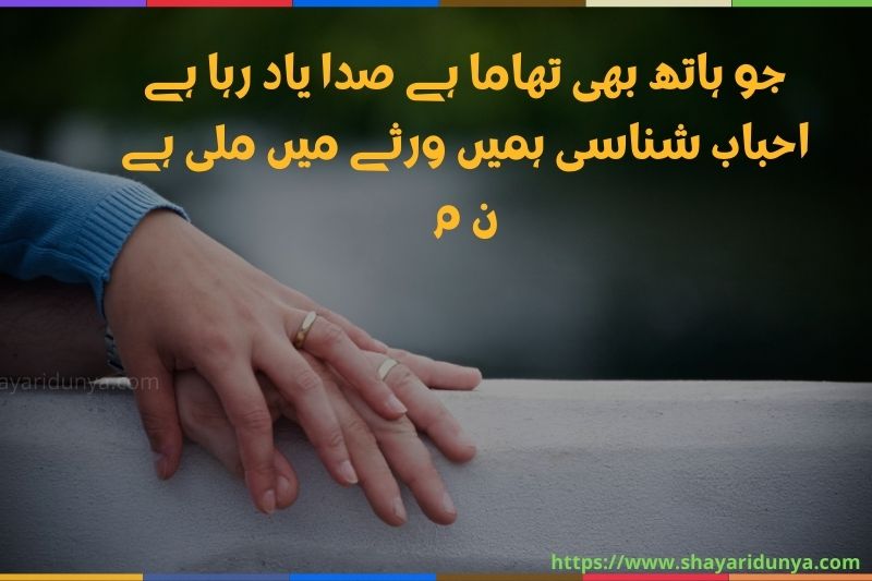 Hath Shayari | Urdu Hath Poetry | 2 lines Shayari on Hath  | Image of Hath Shayari in Urdu | Hath Ki tareef Shayari