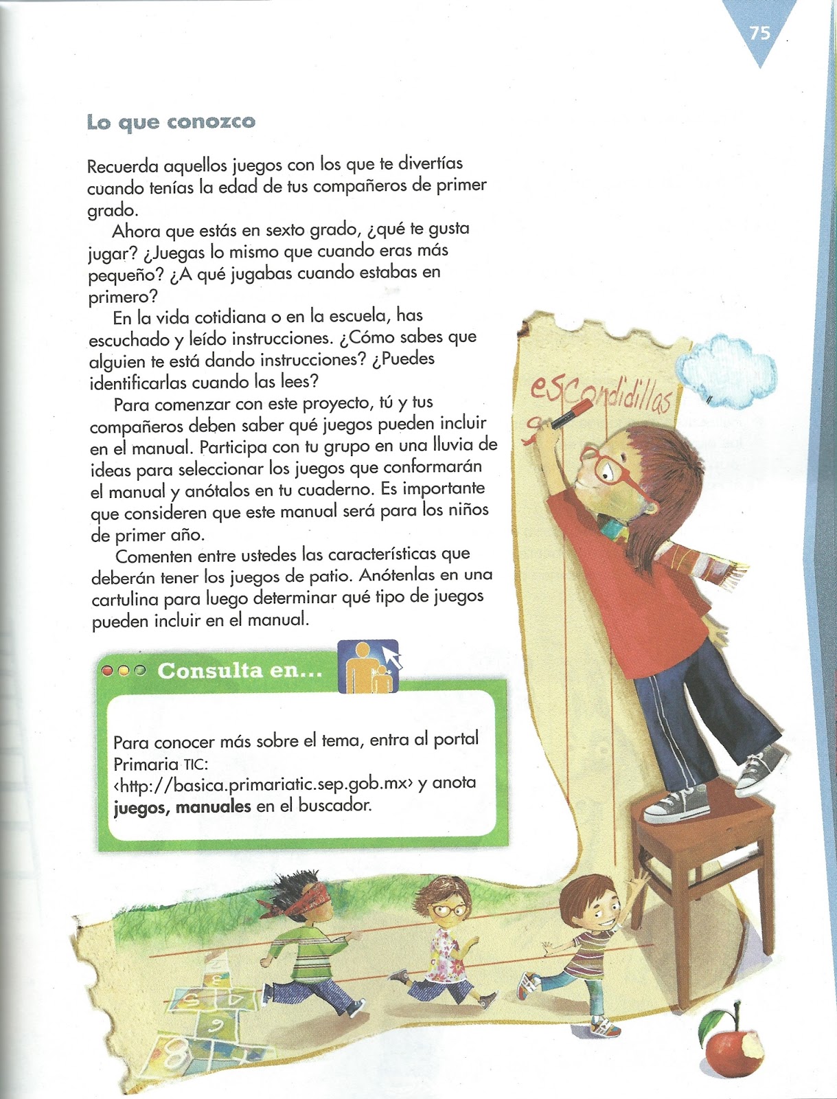 Elaborar un manual de juegos de patio - Bloque II ...