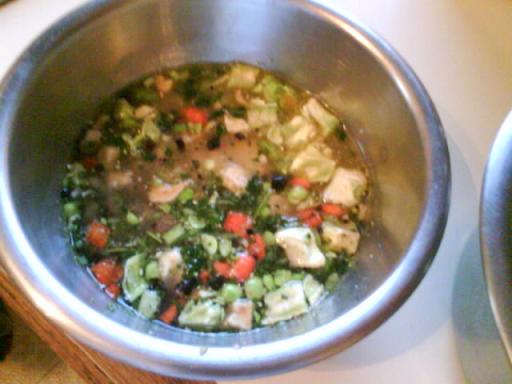 chicken soup base. of chicken, soup base and