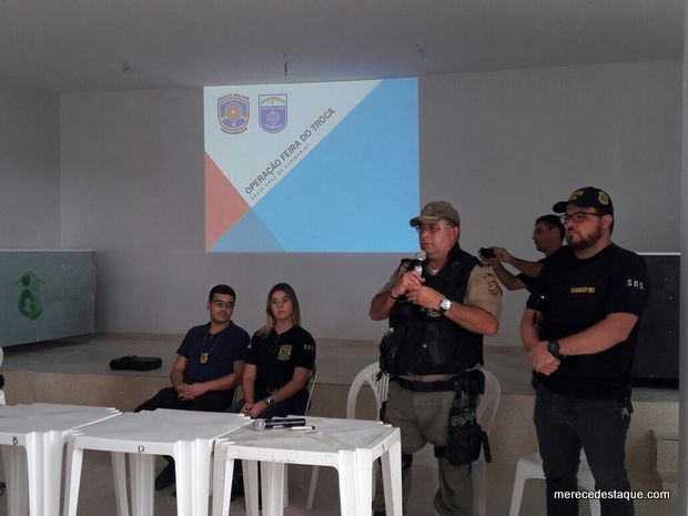 Polícia divulga resultados da "Operação Feira do Troca" em Santa Cruz do Capibaribe