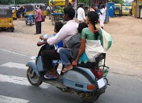 Multas y sanciones por llevar niños en moto