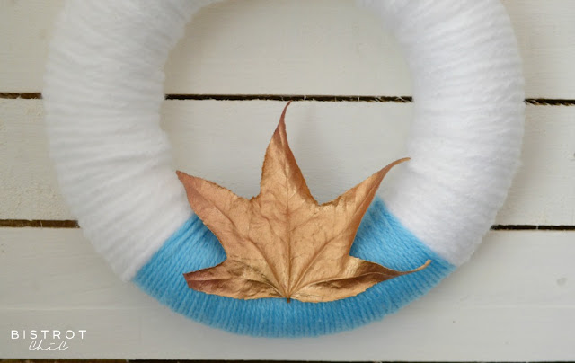 Fall Wool Wreath by BistrotChic