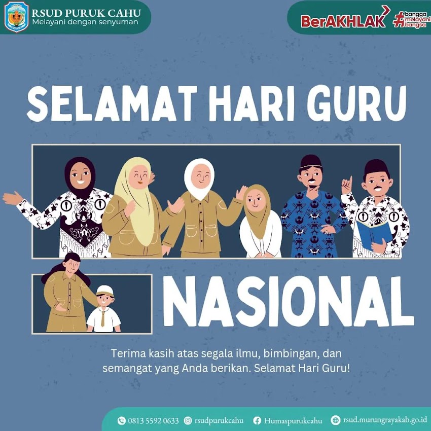 Selamat Hari Guru Nasional