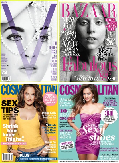 October Covers: The Best of the Rest incl. Cosmo, V, InStyle and Harpers