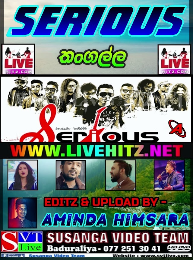 INESH WITH SERIOUS LIVE IN TANGALLE 2017