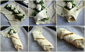 Spinach & Brie Puff Pastries