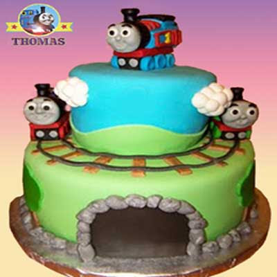   Birthday Cake on How To Make Thomas Cake Decorations Standout 4th Birthday Party