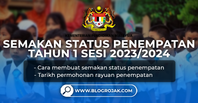 Kepada ibu bapa dan para penjaga yang telah membuat pendaftaran anak-anak untuk darjah 1 tahun 2023/2024, anda boleh membuat semuakan keputusan penemapatan sekolah secara oinline melalui portal KPM