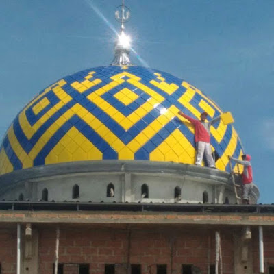 Kontraktor Kubah Masjid Enamel Terbaik di Indonesia