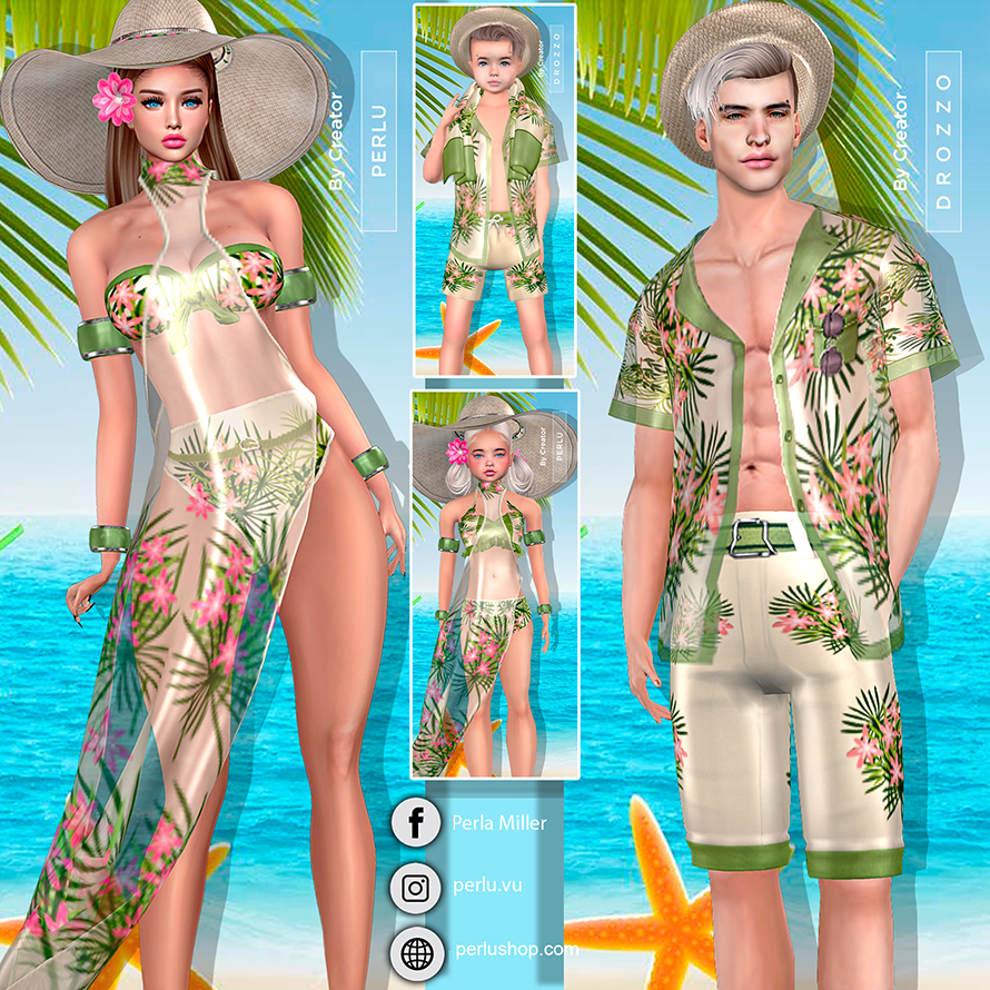 TROPICAL COUPLE BUNDLE - PERLU | DROZZO SHOP