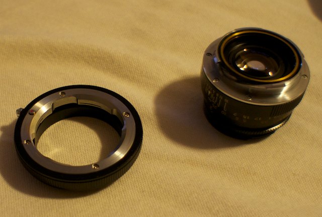 sony NEX lens Adapter Adjust Infinity