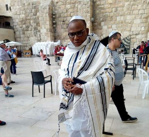  Photo: IPOB Leader, Nnamdi Kanu Spotted In Jerusalem